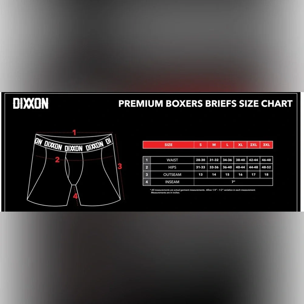 Dixxon Premium Boxer Briefs 2-Pack Red/Sky Blue and Martini/Dixie Cup Design XL - Picture 5 of 5